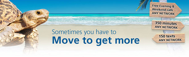 Werbung für O2 Clear